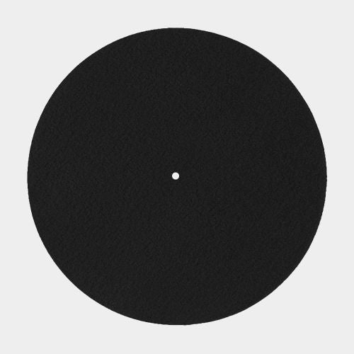 Rega - Plademåtte Kunststof Sort